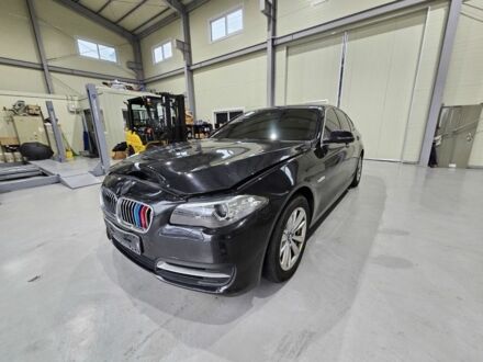 Чорний БМВ 5 Серія, об'ємом двигуна 2 л та пробігом 194 тис. км за 13700 $, фото 1 на Automoto.ua