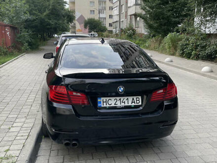 Чорний БМВ 5 Серія, об'ємом двигуна 2 л та пробігом 155 тис. км за 14000 $, фото 1 на Automoto.ua