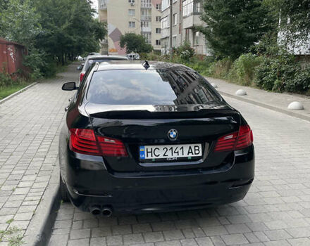 Чорний БМВ 5 Серія, об'ємом двигуна 2 л та пробігом 155 тис. км за 14000 $, фото 1 на Automoto.ua