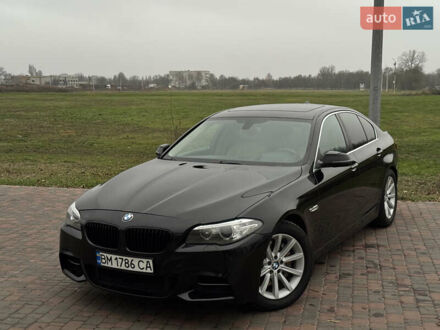 Черный БМВ 5 Серия, объемом двигателя 2 л и пробегом 255 тыс. км за 13300 $, фото 1 на Automoto.ua