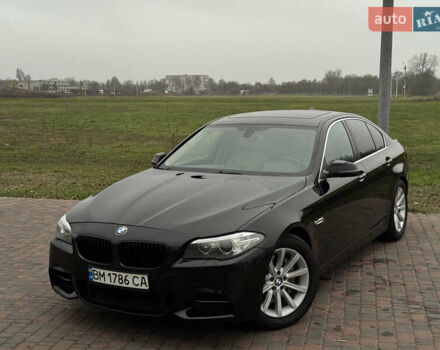 Черный БМВ 5 Серия, объемом двигателя 2 л и пробегом 255 тыс. км за 13300 $, фото 1 на Automoto.ua