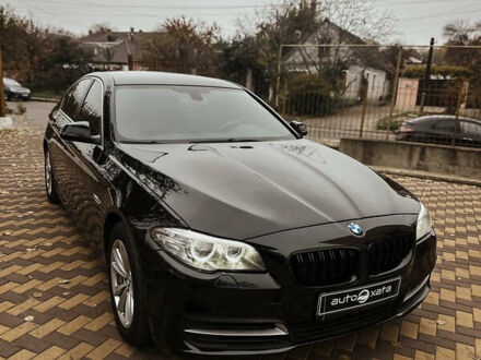 Черный БМВ 5 Серия, объемом двигателя 2 л и пробегом 180 тыс. км за 19000 $, фото 1 на Automoto.ua
