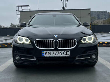 Черный БМВ 5 Серия, объемом двигателя 2 л и пробегом 213 тыс. км за 21500 $, фото 1 на Automoto.ua