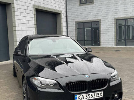 Черный БМВ 5 Серия, объемом двигателя 3 л и пробегом 137 тыс. км за 19500 $, фото 1 на Automoto.ua