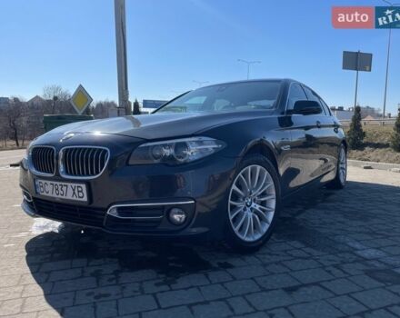 Черный БМВ 5 Серия, объемом двигателя 2 л и пробегом 162 тыс. км за 18300 $, фото 1 на Automoto.ua