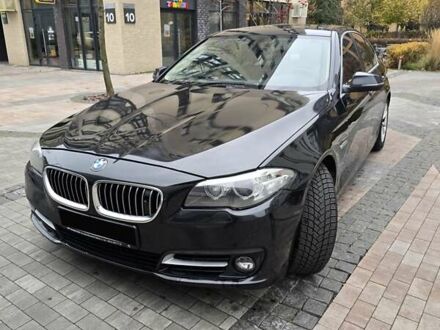 Чорний БМВ 5 Серія, об'ємом двигуна 2 л та пробігом 177 тис. км за 18100 $, фото 1 на Automoto.ua