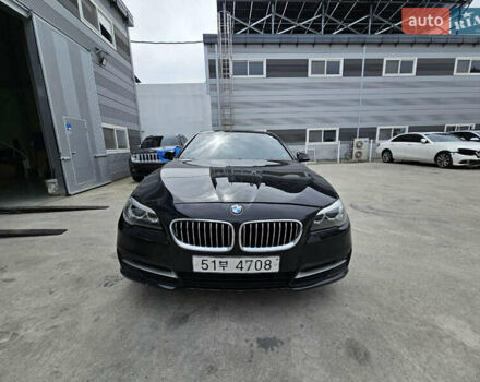 Чорний БМВ 5 Серія, об'ємом двигуна 2 л та пробігом 110 тис. км за 16500 $, фото 1 на Automoto.ua