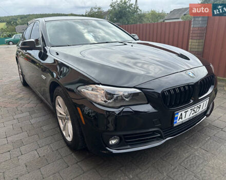 Чорний БМВ 5 Серія, об'ємом двигуна 2 л та пробігом 226 тис. км за 14700 $, фото 1 на Automoto.ua