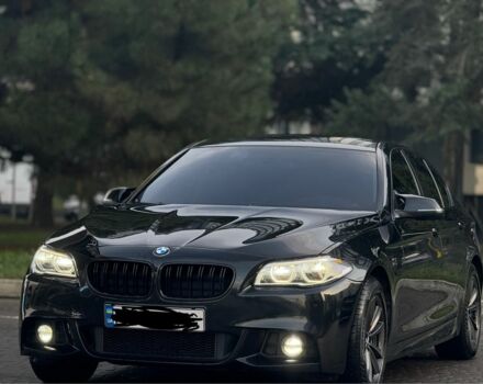 Черный БМВ 5 Серия, объемом двигателя 2 л и пробегом 200 тыс. км за 13500 $, фото 1 на Automoto.ua