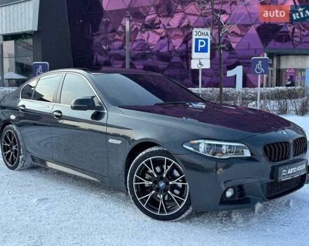 Черный БМВ 5 Серия, объемом двигателя 2 л и пробегом 138 тыс. км за 21990 $, фото 1 на Automoto.ua