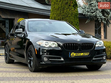 Чорний БМВ 5 Серія, об'ємом двигуна 2 л та пробігом 182 тис. км за 16300 $, фото 1 на Automoto.ua
