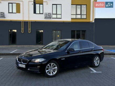 Черный БМВ 5 Серия, объемом двигателя 2 л и пробегом 155 тыс. км за 18500 $, фото 1 на Automoto.ua