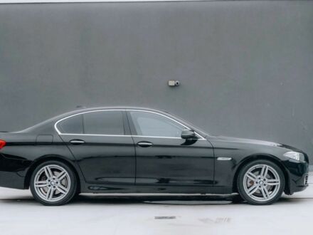 Чорний БМВ 5 Серія, об'ємом двигуна 2 л та пробігом 104 тис. км за 10900 $, фото 1 на Automoto.ua