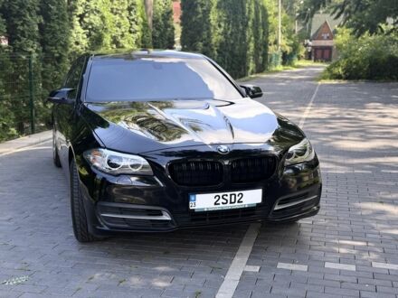 Чорний БМВ 5 Серія, об'ємом двигуна 2 л та пробігом 240 тис. км за 19200 $, фото 1 на Automoto.ua