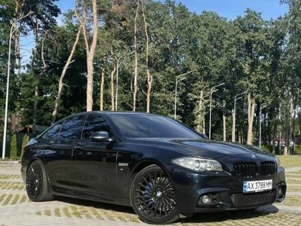 Чорний БМВ 5 Серія, об'ємом двигуна 3 л та пробігом 215 тис. км за 28000 $, фото 1 на Automoto.ua