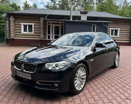 Черный БМВ 5 Серия, объемом двигателя 3 л и пробегом 268 тыс. км за 17900 $, фото 1 на Automoto.ua