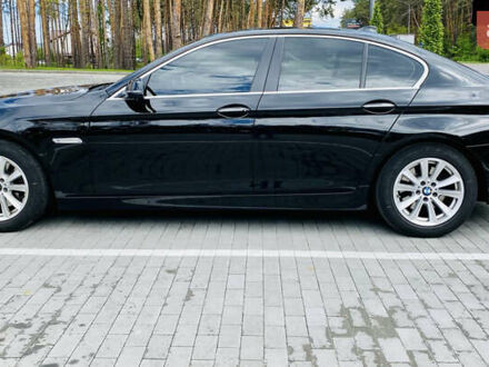 Чорний БМВ 5 Серія, об'ємом двигуна 2 л та пробігом 270 тис. км за 19500 $, фото 1 на Automoto.ua