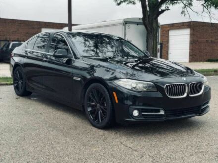 Черный БМВ 5 Серия, объемом двигателя 3 л и пробегом 77 тыс. км за 16100 $, фото 1 на Automoto.ua