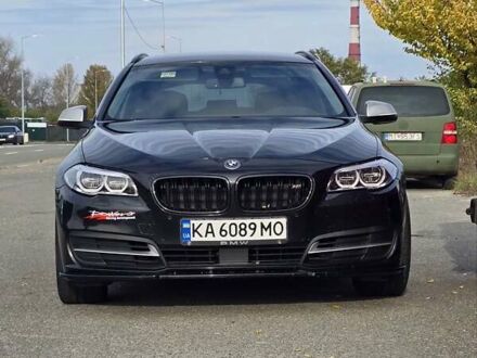 Черный БМВ 5 Серия, объемом двигателя 2 л и пробегом 177 тыс. км за 20000 $, фото 1 на Automoto.ua