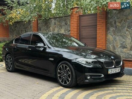 Черный БМВ 5 Серия, объемом двигателя 2 л и пробегом 146 тыс. км за 19700 $, фото 1 на Automoto.ua