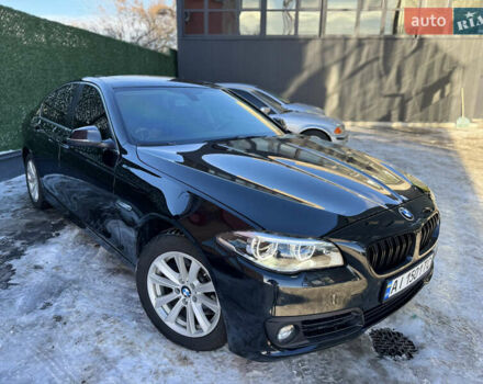 Черный БМВ 5 Серия, объемом двигателя 2 л и пробегом 228 тыс. км за 13600 $, фото 1 на Automoto.ua