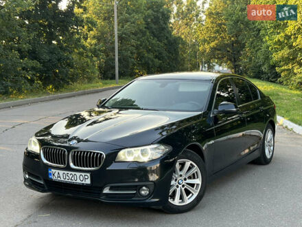 Черный БМВ 5 Серия, объемом двигателя 2 л и пробегом 157 тыс. км за 19000 $, фото 1 на Automoto.ua
