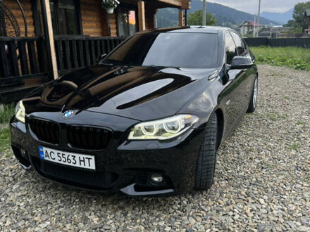 Черный БМВ 5 Серия, объемом двигателя 2.99 л и пробегом 290 тыс. км за 25000 $, фото 1 на Automoto.ua