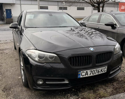 Черный БМВ 5 Серия, объемом двигателя 2 л и пробегом 251 тыс. км за 17000 $, фото 1 на Automoto.ua