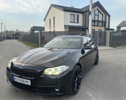 Черный БМВ 5 Серия, объемом двигателя 2 л и пробегом 189 тыс. км за 16400 $, фото 1 на Automoto.ua
