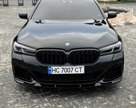 Чорний БМВ 5 Серія, об'ємом двигуна 3 л та пробігом 126 тис. км за 36100 $, фото 1 на Automoto.ua
