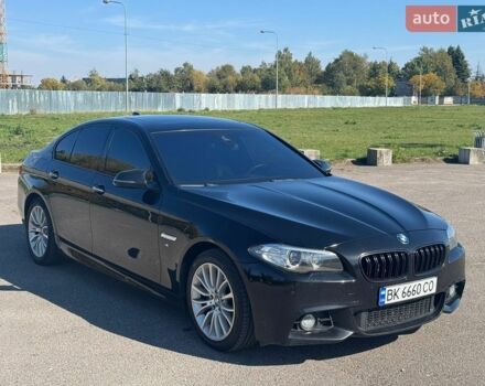 Черный БМВ 5 Серия, объемом двигателя 2 л и пробегом 285 тыс. км за 17500 $, фото 1 на Automoto.ua