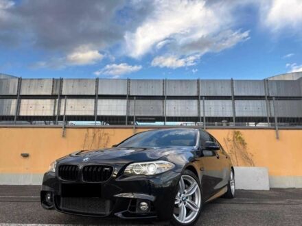 Чорний БМВ 5 Серія, об'ємом двигуна 3 л та пробігом 88 тис. км за 12600 $, фото 1 на Automoto.ua