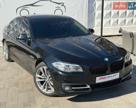 Черный БМВ 5 Серия, объемом двигателя 2 л и пробегом 182 тыс. км за 16900 $, фото 1 на Automoto.ua