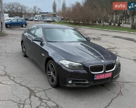 Черный БМВ 5 Серия, объемом двигателя 2 л и пробегом 236 тыс. км за 11900 $, фото 1 на Automoto.ua
