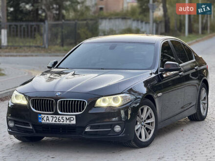 Черный БМВ 5 Серия, объемом двигателя 2 л и пробегом 245 тыс. км за 16300 $, фото 1 на Automoto.ua