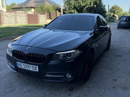 Чорний БМВ 5 Серія, об'ємом двигуна 2 л та пробігом 278 тис. км за 12150 $, фото 1 на Automoto.ua