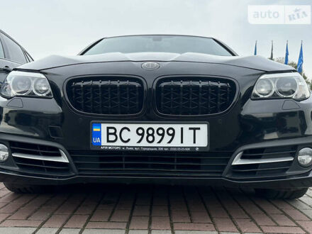 Черный БМВ 5 Серия, объемом двигателя 2 л и пробегом 175 тыс. км за 23800 $, фото 1 на Automoto.ua
