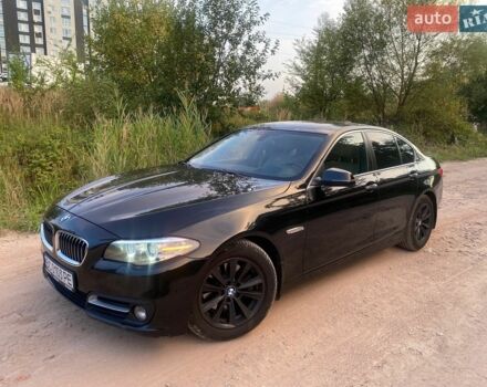 Черный БМВ 5 Серия, объемом двигателя 2 л и пробегом 142 тыс. км за 16000 $, фото 1 на Automoto.ua