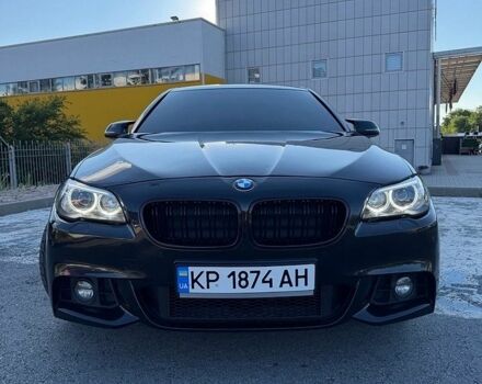 Чорний БМВ 5 Серія, об'ємом двигуна 2 л та пробігом 159 тис. км за 16000 $, фото 1 на Automoto.ua