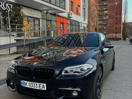 Чорний БМВ 5 Серія, об'ємом двигуна 2 л та пробігом 210 тис. км за 18000 $, фото 1 на Automoto.ua
