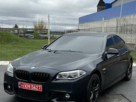 Черный БМВ 5 Серия, объемом двигателя 2 л и пробегом 180 тыс. км за 21500 $, фото 1 на Automoto.ua