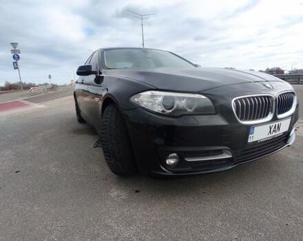 Черный БМВ 5 Серия, объемом двигателя 2 л и пробегом 194 тыс. км за 15599 $, фото 1 на Automoto.ua
