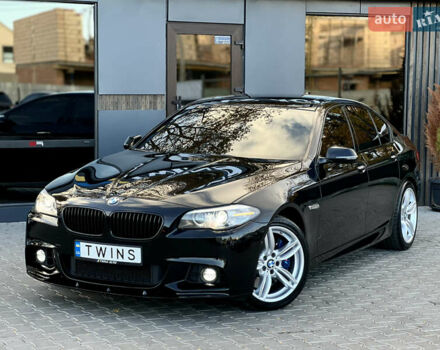 Чорний БМВ 5 Серія, об'ємом двигуна 3 л та пробігом 195 тис. км за 19500 $, фото 1 на Automoto.ua