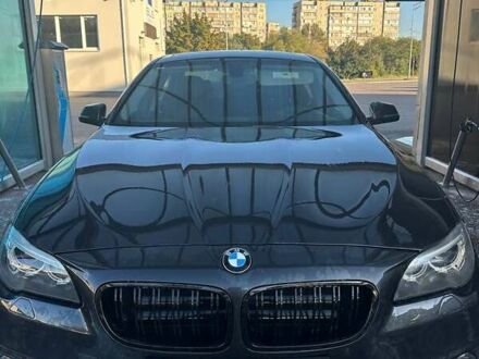Черный БМВ 5 Серия, объемом двигателя 2 л и пробегом 158 тыс. км за 18000 $, фото 1 на Automoto.ua