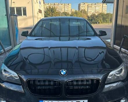 Чорний БМВ 5 Серія, об'ємом двигуна 2 л та пробігом 158 тис. км за 18000 $, фото 1 на Automoto.ua