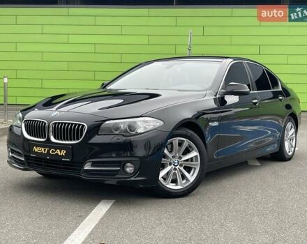 Черный БМВ 5 Серия, объемом двигателя 2 л и пробегом 136 тыс. км за 19900 $, фото 1 на Automoto.ua