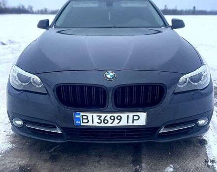 Чорний БМВ 5 Серія, об'ємом двигуна 2 л та пробігом 122 тис. км за 18000 $, фото 1 на Automoto.ua