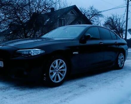 Черный БМВ 5 Серия, объемом двигателя 2 л и пробегом 192 тыс. км за 15000 $, фото 1 на Automoto.ua