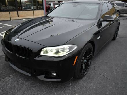 Черный БМВ 5 Серия, объемом двигателя 4.4 л и пробегом 75 тыс. км за 10000 $, фото 1 на Automoto.ua
