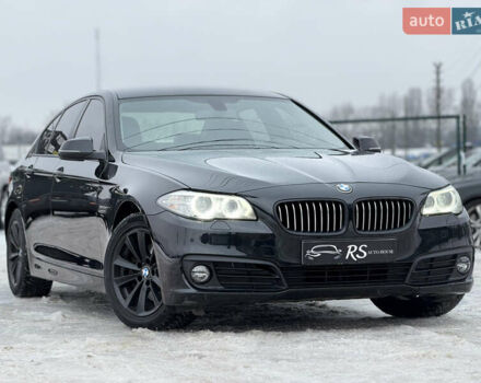 Черный БМВ 5 Серия, объемом двигателя 2 л и пробегом 185 тыс. км за 14500 $, фото 1 на Automoto.ua